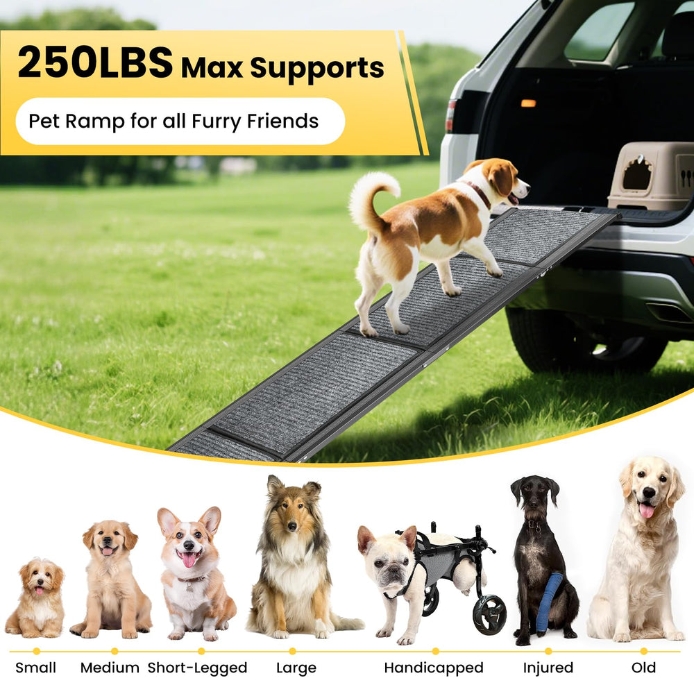Capacidad de hasta 250 libras para perros grandes con YOOKESEN.