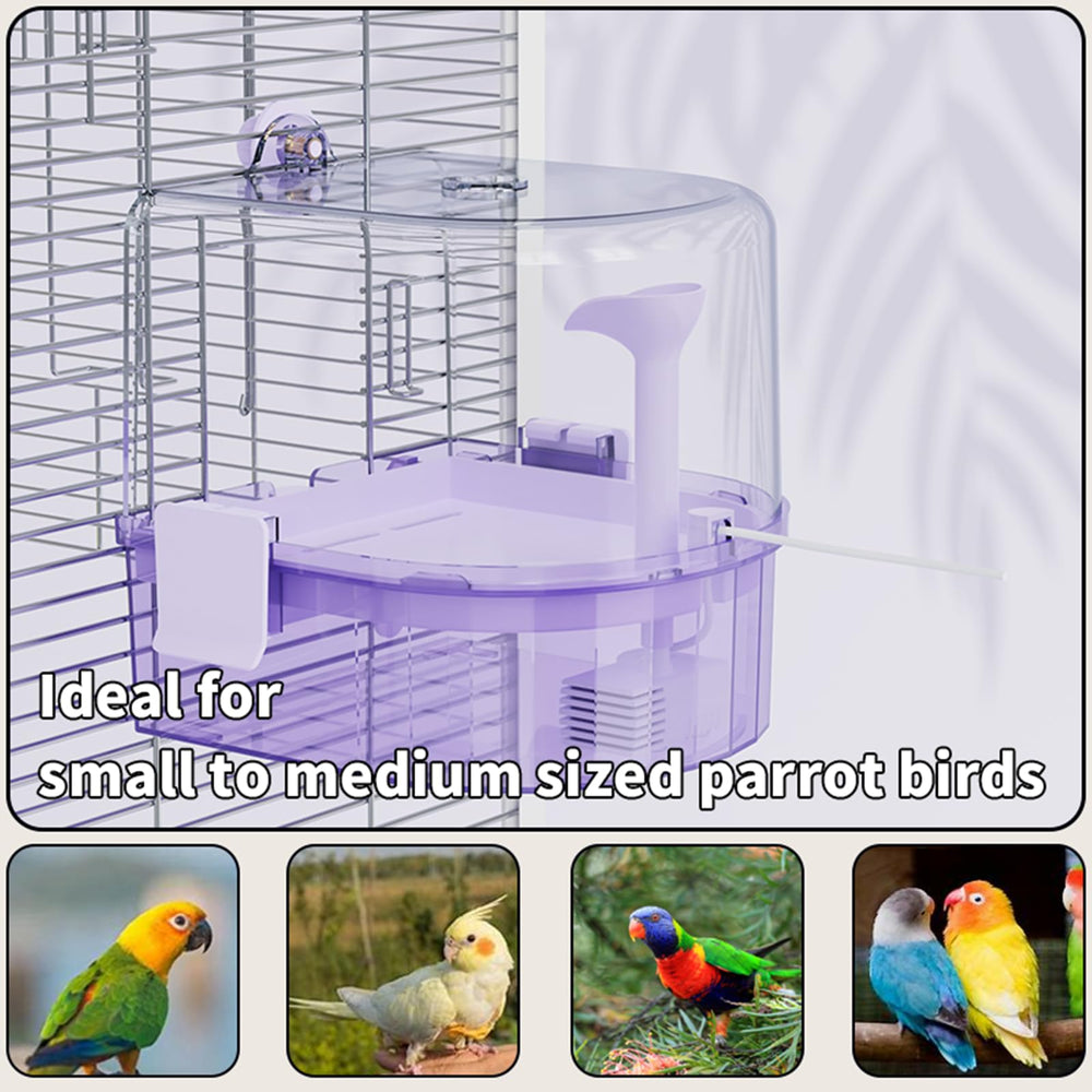Gran capacidad de agua para varios días de uso.