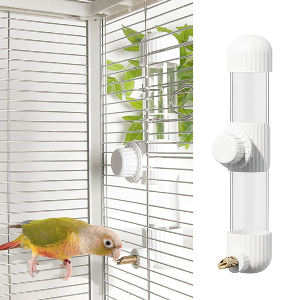 YOOSO WING dispensador-agua-aves-sin-mugre, mantiene el agua limpia y la jaula ordenada