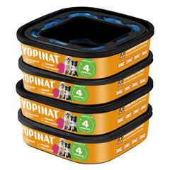Bolsas recambio jumbo cuadradas sin olor de Yopinat, uso prolongado para residuos caninos.