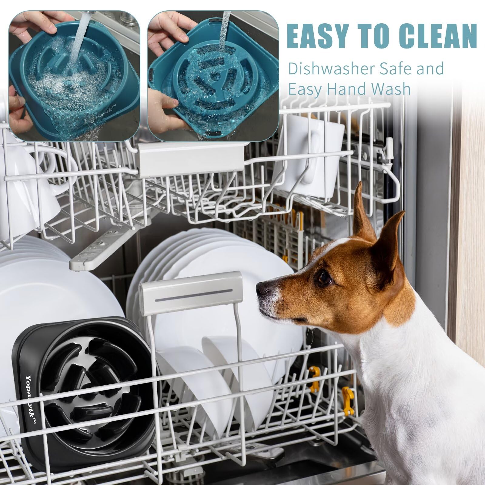 Uso ideal de Yopnoyik para cachorros y razas pequeñas y medianas.