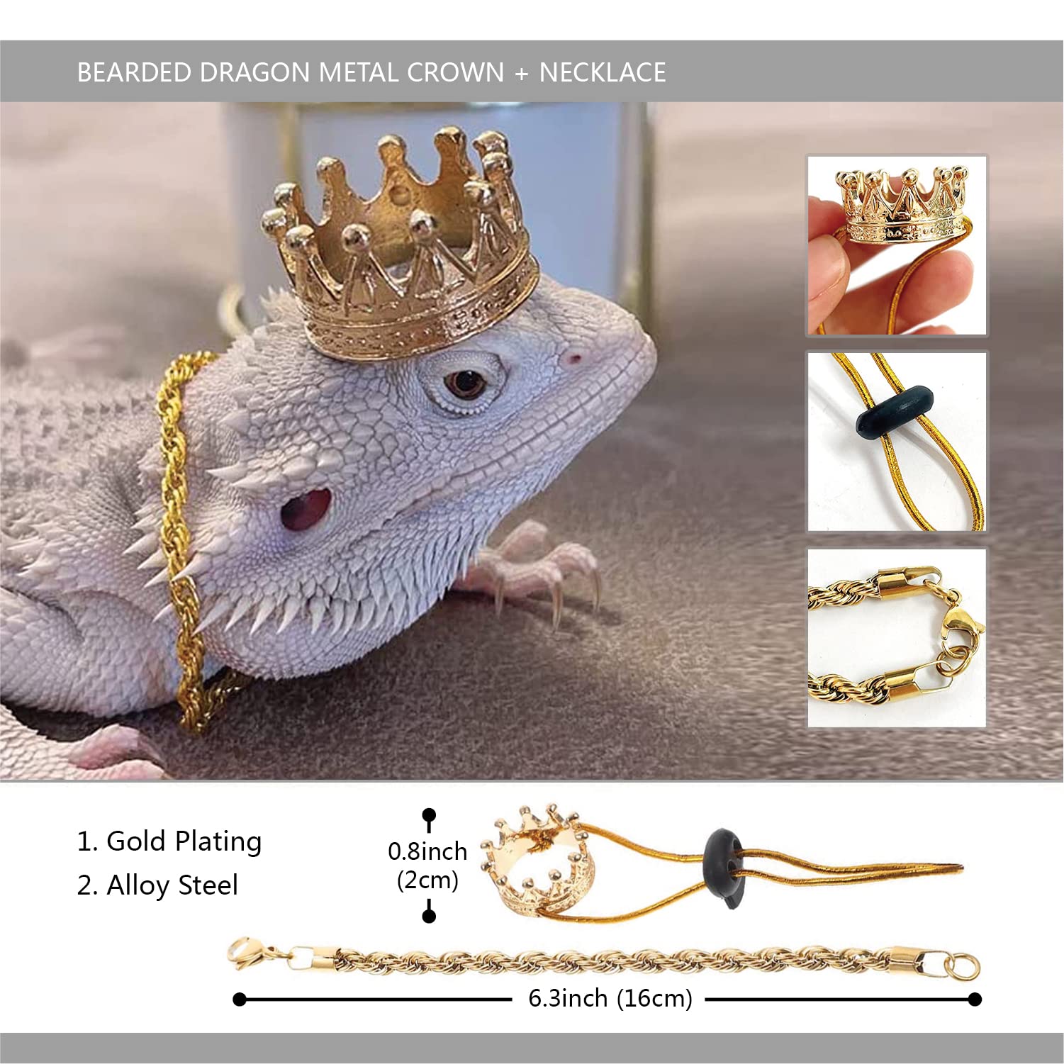 Conjunto de mochila para reptiles pequeños de Yosadol, práctico.