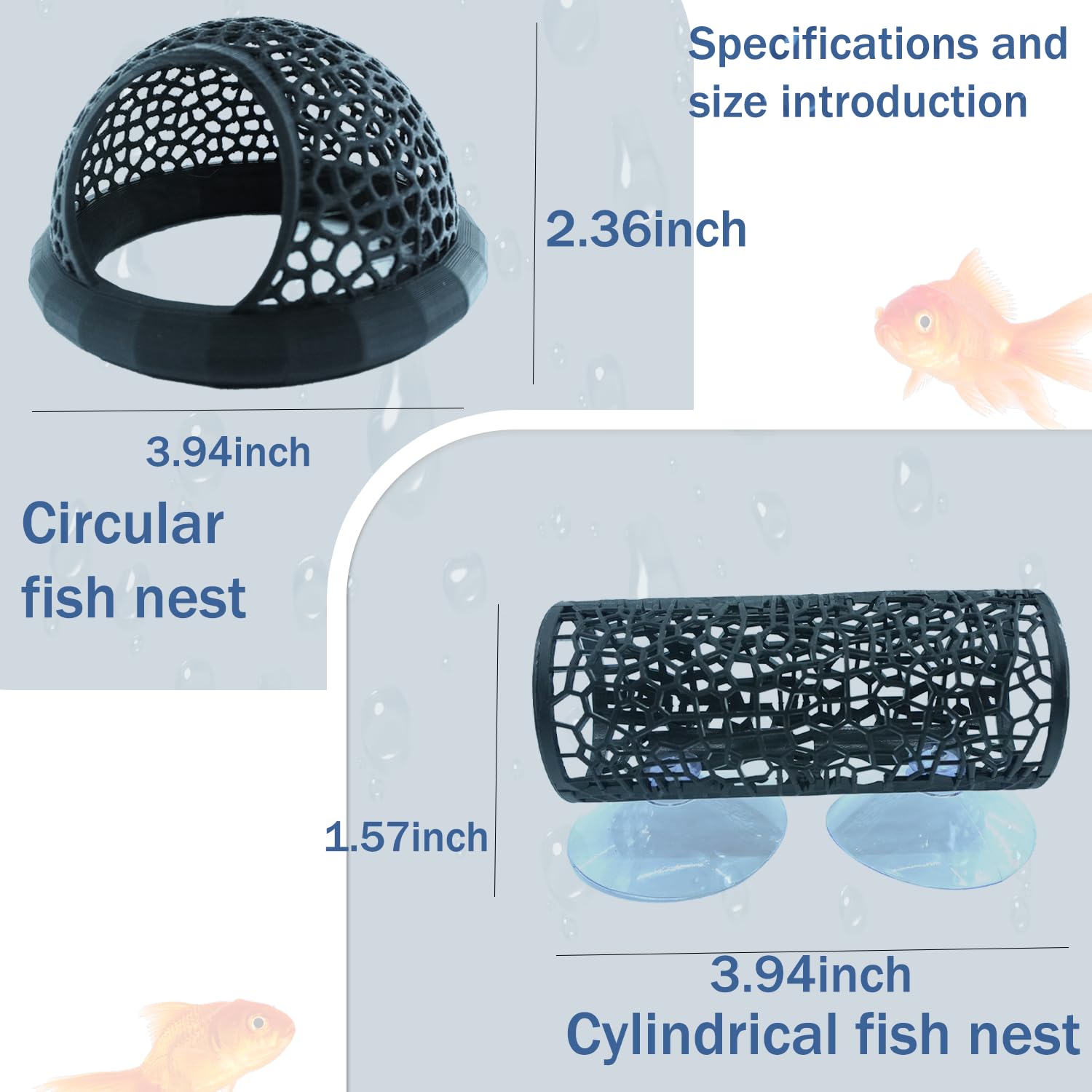 YOSMAKIY tunel de natación para peces, anima a explorar con seguridad.