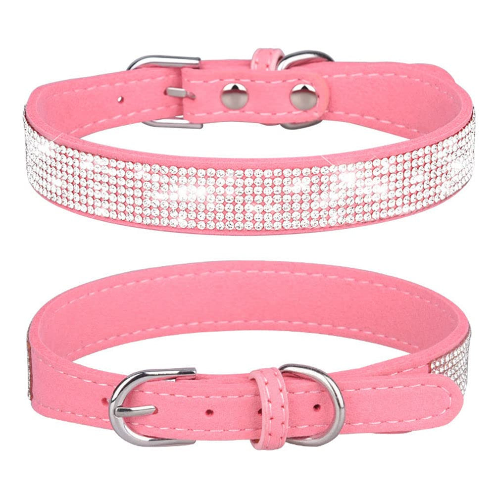 YOUALSO collar XXS con diamantes brillantes para ocasiones especiales