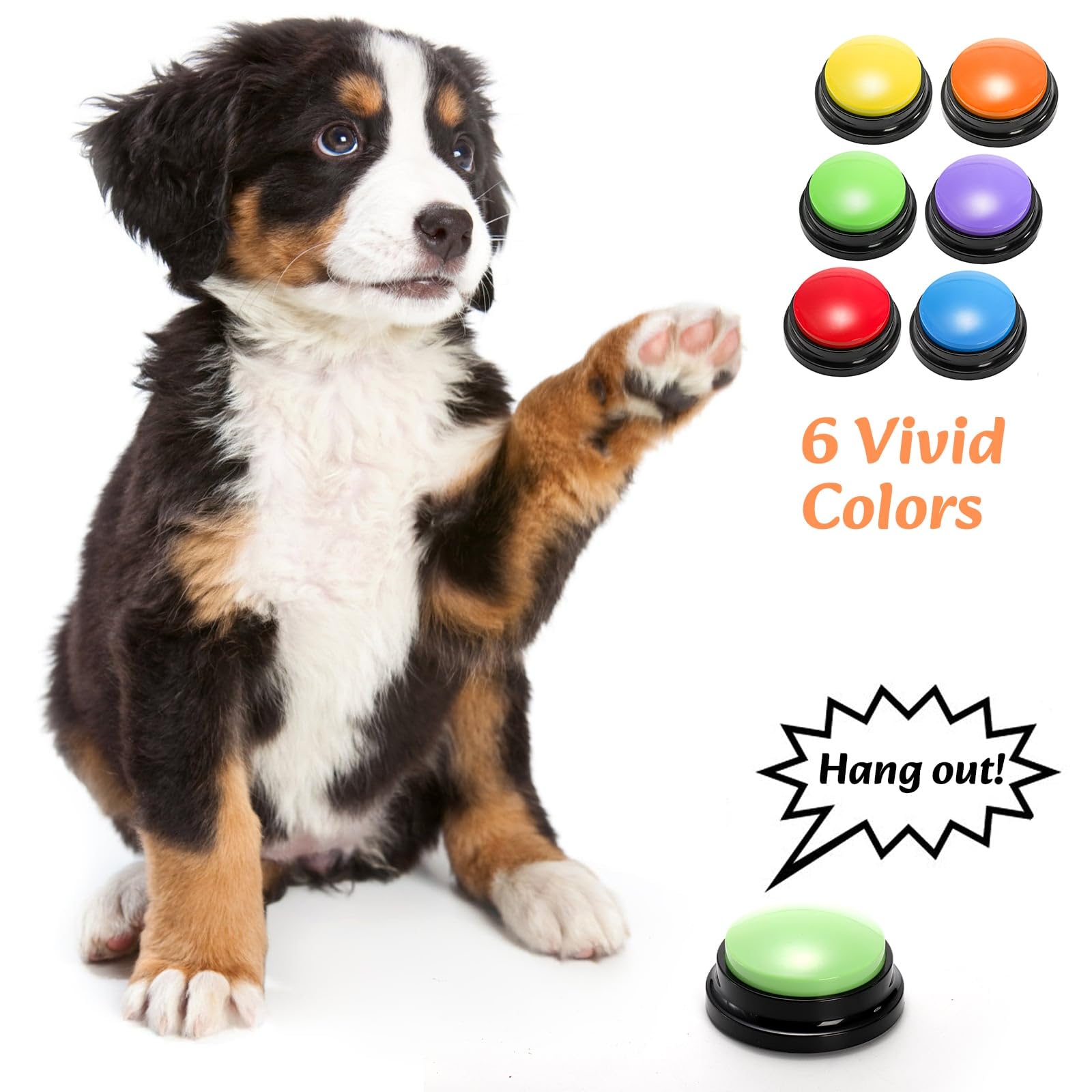 Youeon botón morado ideal para juegos y recordatorios divertidos