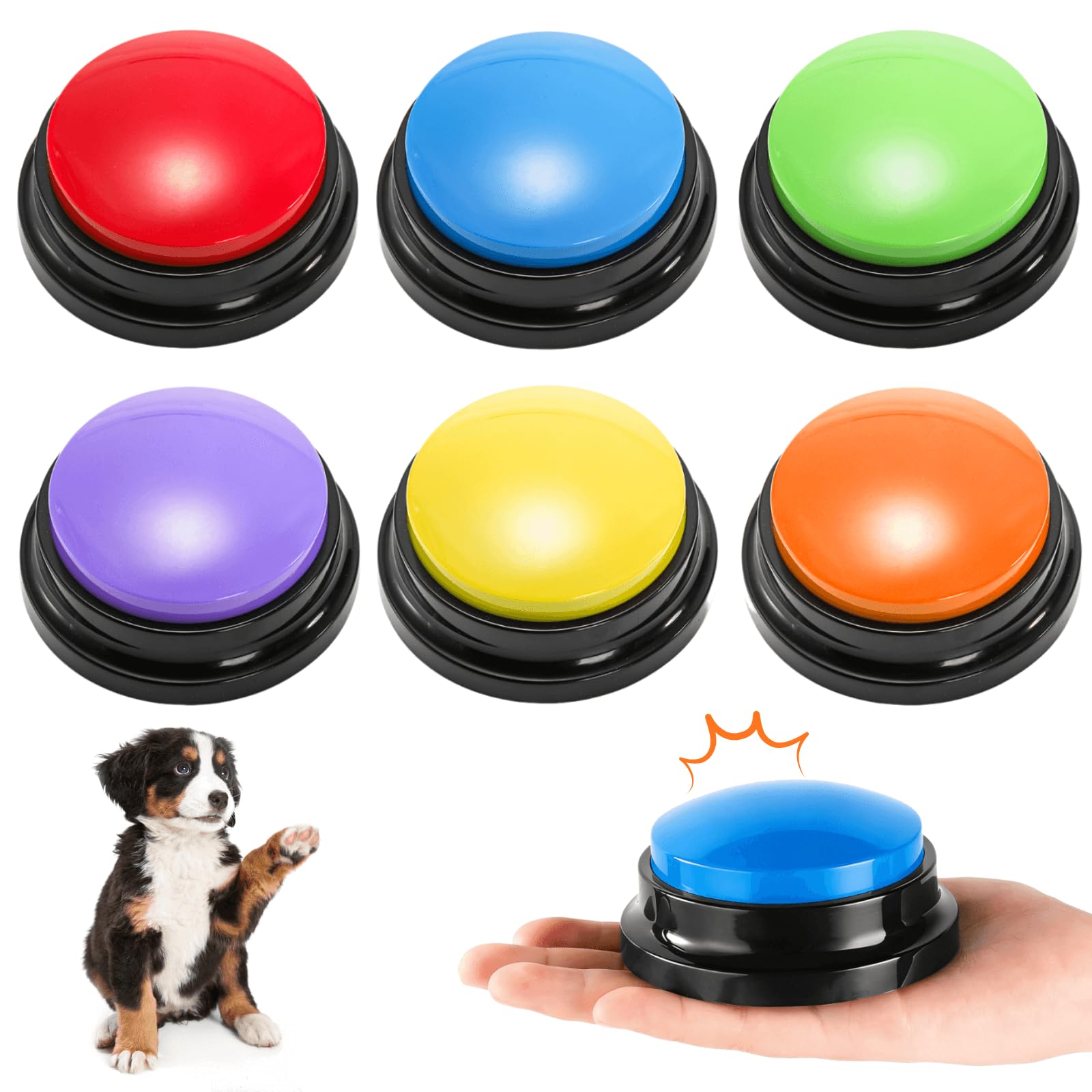 Youeon botón rojo de grabación para entrenamiento de mascotas en casa