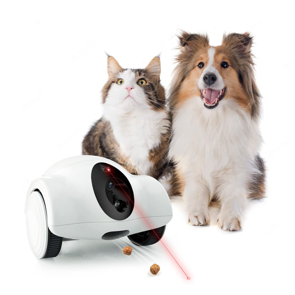 Youpet cámara mascotas aplicación 1080p: visión nítida y control remoto.