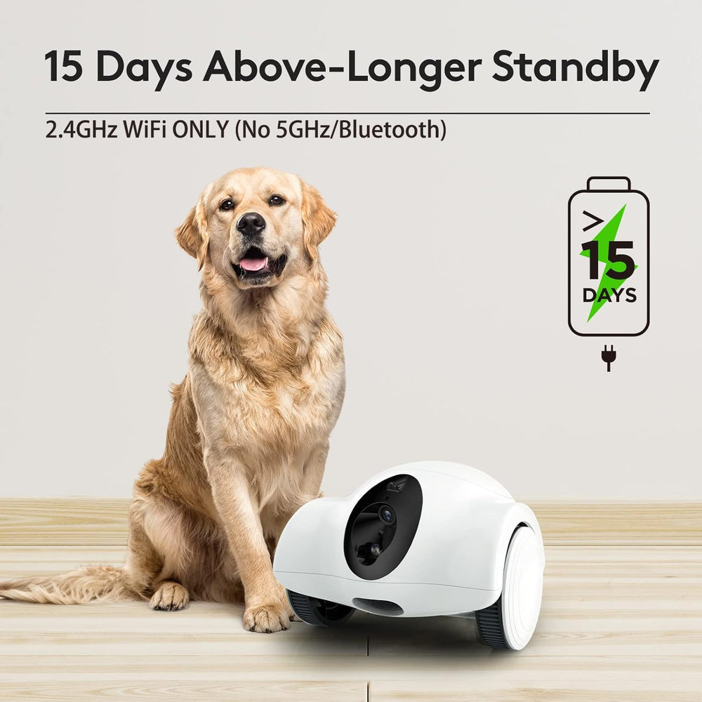 Youpet dispensador de golosinas para mascotas: recompensa remota desde el teléfono.
