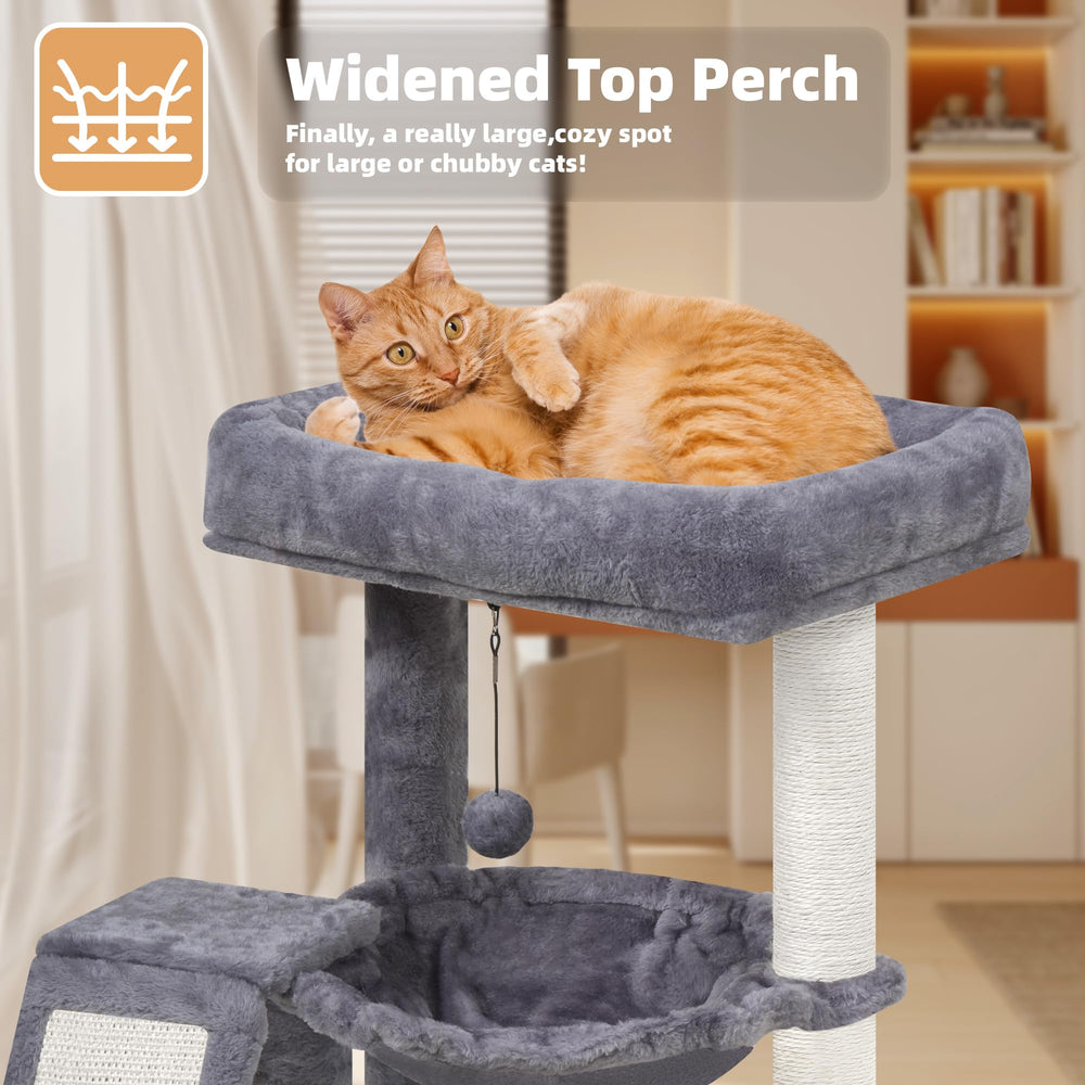 YOUPETSER arbol gatos bolas-colgantes favorecen juego estimulante