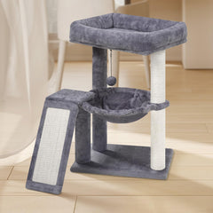 YOUPETSER arbol gatos rascador de sisal duradero para arañar seguro