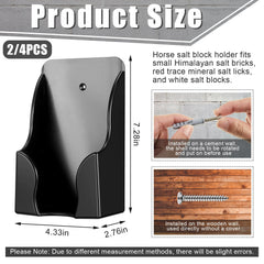Yousoontic soporte bloque sal mineral 4lb, unidad 2, ideal para caballos y ciervos