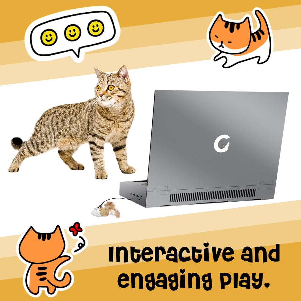 YOUXIFUN bola-con-sonido, juego activo y estimulación auditiva para gatos.