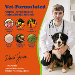 YoYoBay pastillas masticables pato pera: sabor agradable para perros activos