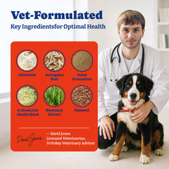 YoYoBay piel y pelaje sanos con mezcla de 6 cepas intestinales