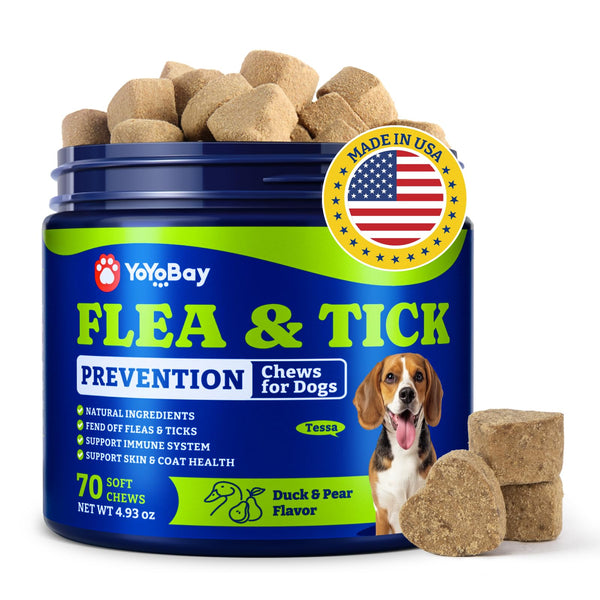 YoYoBay prevencion garrapatas para perro con envase compacto