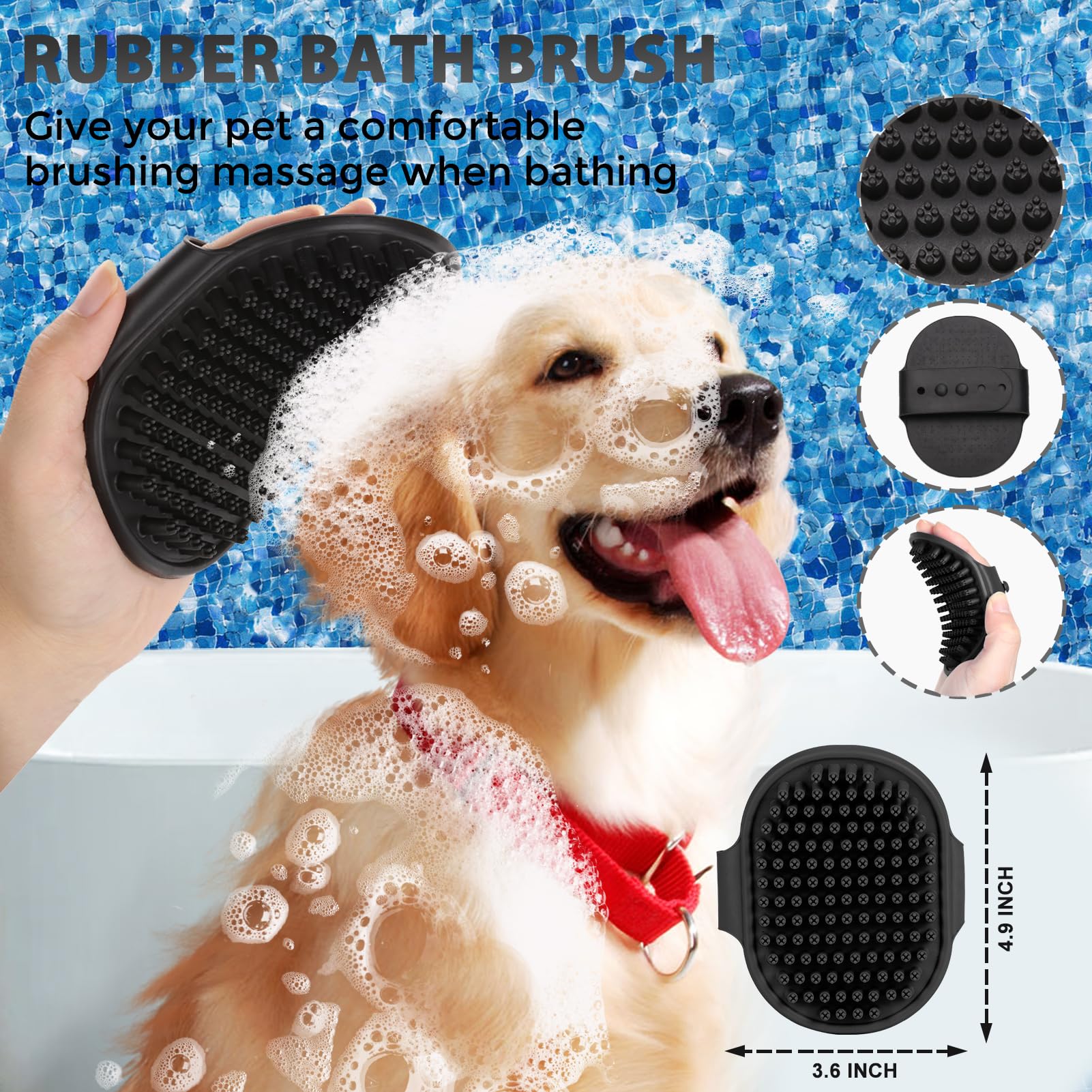 YOYUPETA kit completo morado para grooming en casa.