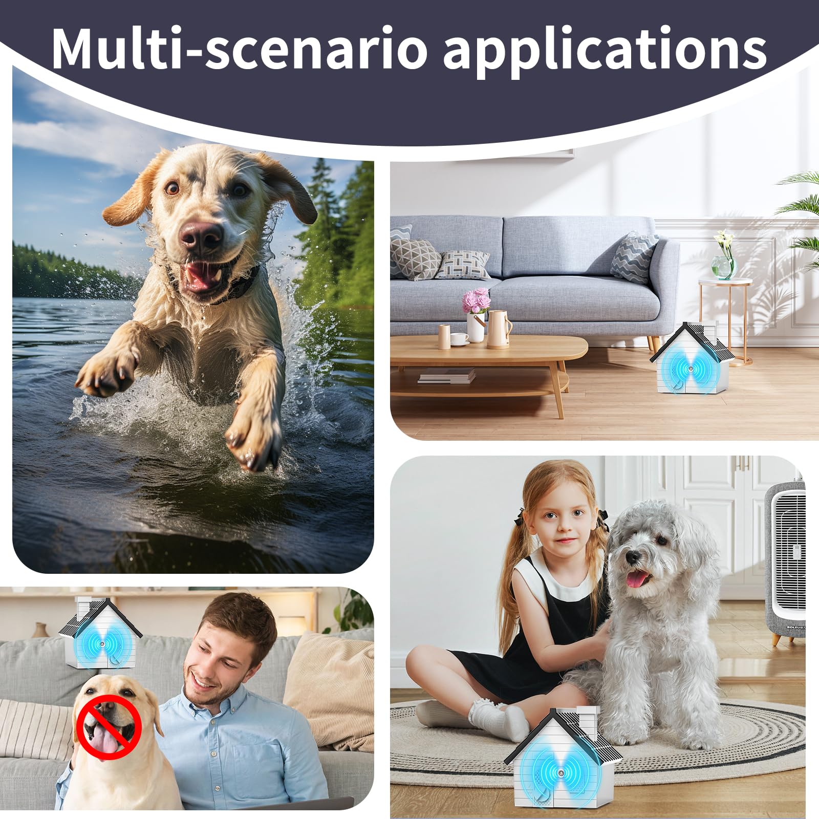YTDSYBY 3-modos-sensibilidad se adapta al tamaño y temperamento