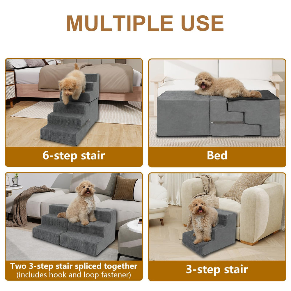 Uso cómodo en camas y sofás, ideal para perros pequeños y medianos.