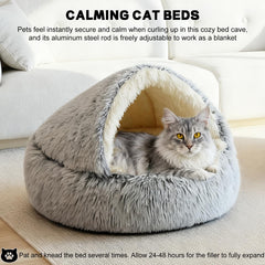 Funda lavable de cama YUDANSI para gato, limpieza sencilla.