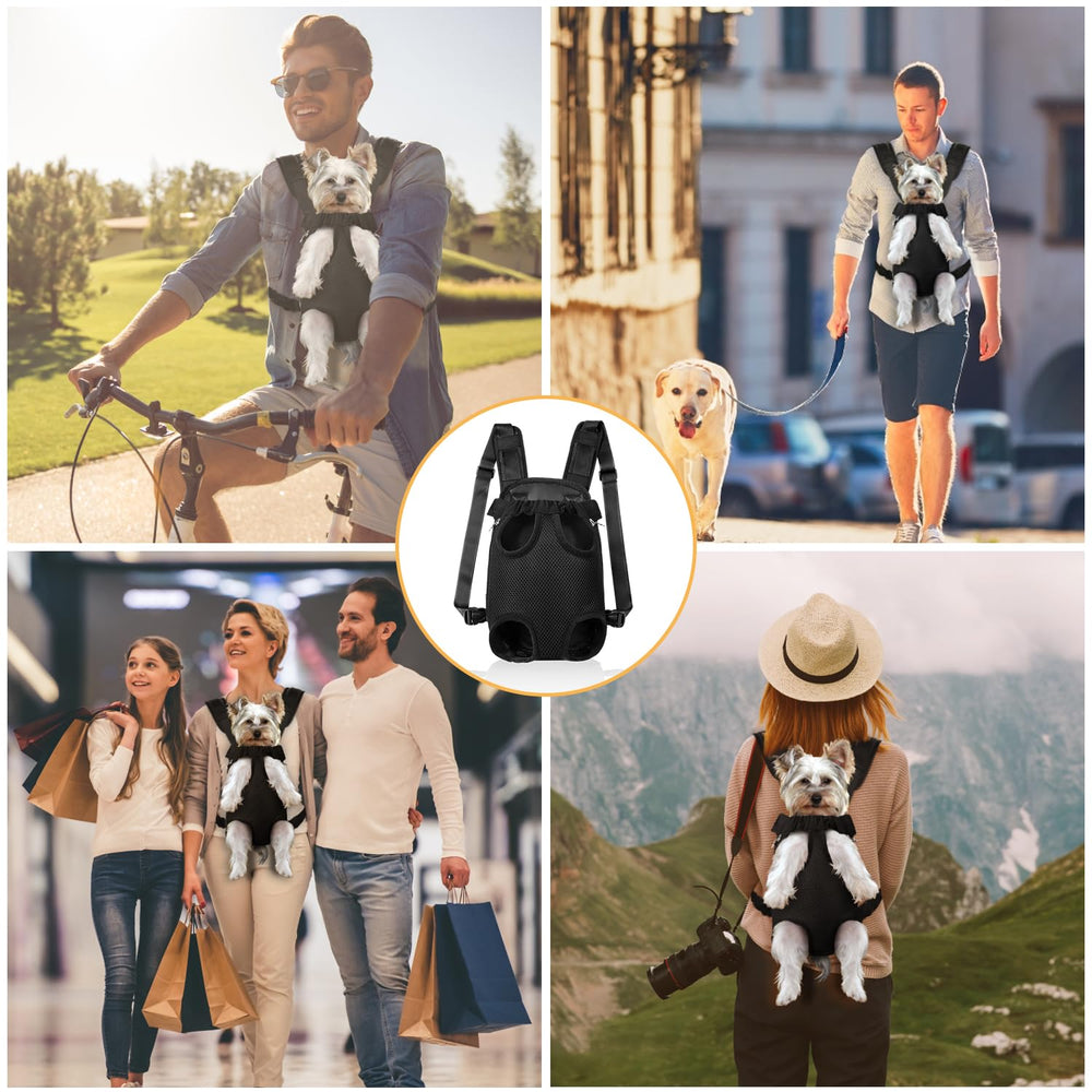 YUDODO Mochila frontal para actividades al aire libre, ideal para viajes.