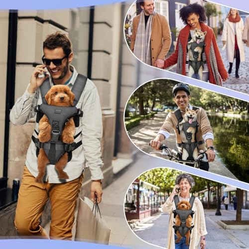 YUDODO mochila frontal transpirable para gato pequeño en viajes.