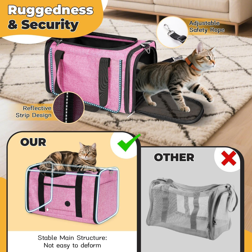 Diseño plegable de YUDODO rosa para guardar cuando no se usa