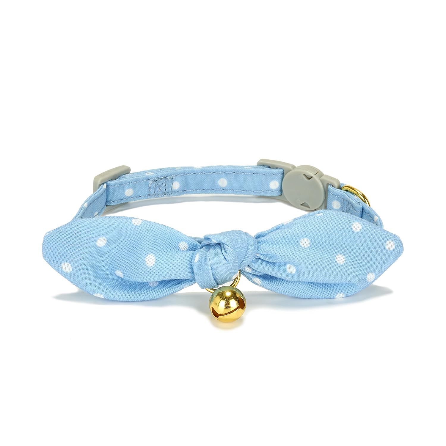 Collar de algodón suave de YUDOTE con lazo removible, perfecto para piel sensible