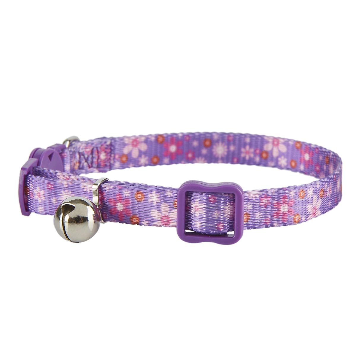 Collar YUDOTE con estampado fresa y ola, diseño llamativo para gatos.