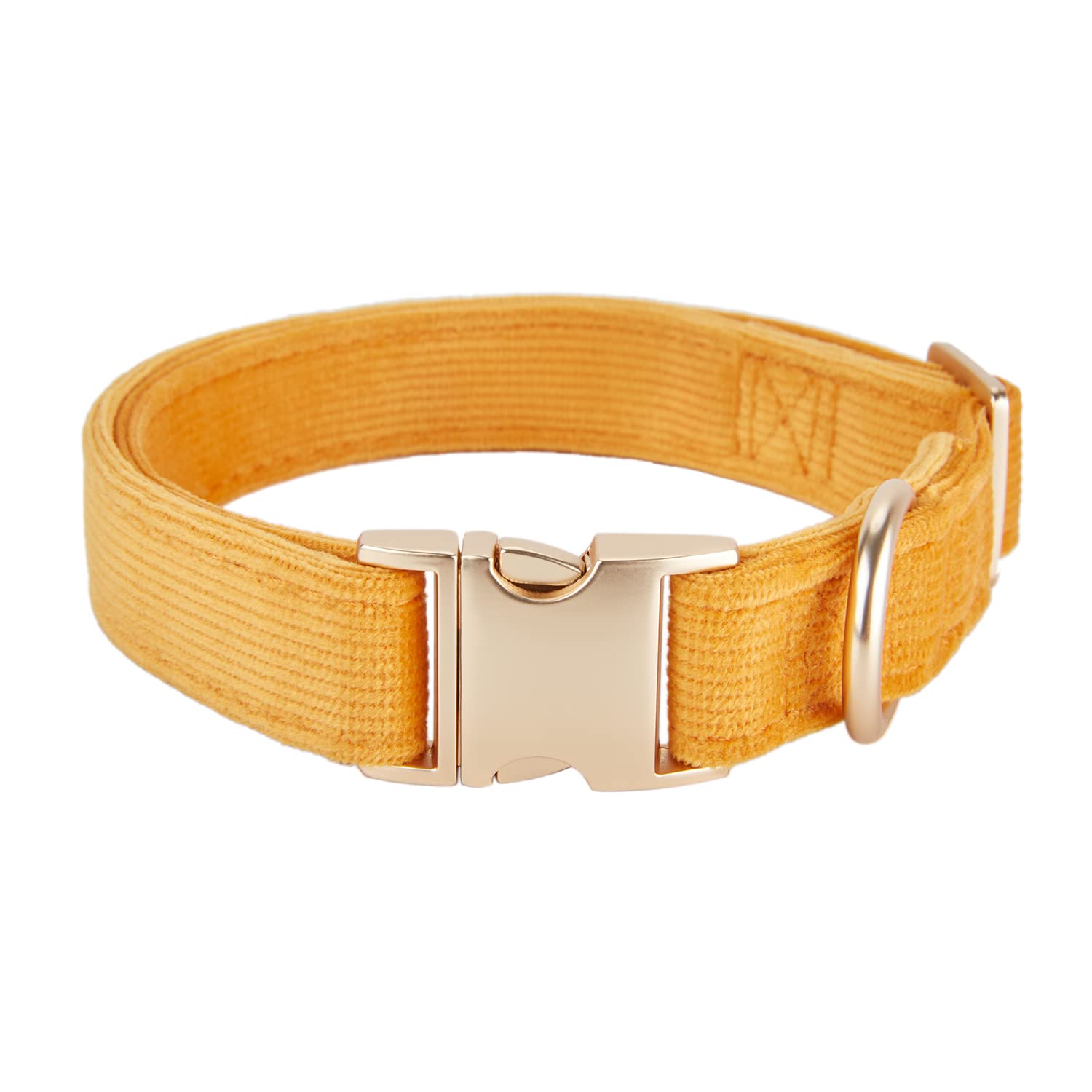 Collar YUDOTE para perro: corduroy-tacto-suave, ideal para paseos diarios.