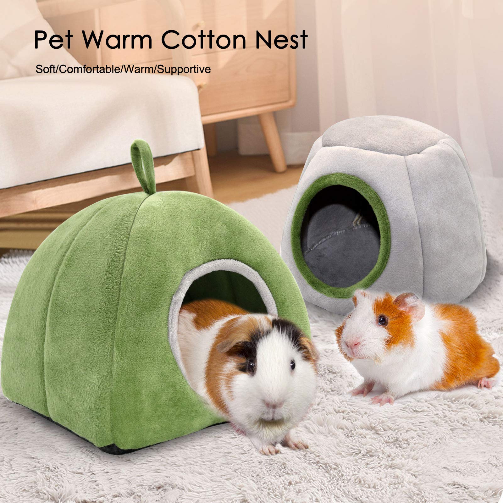 YUEPET cama lavable, fácil de limpiar para cobaya.