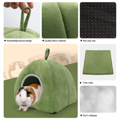 YUEPET detalle-base, base antideslizante para jaula estable.