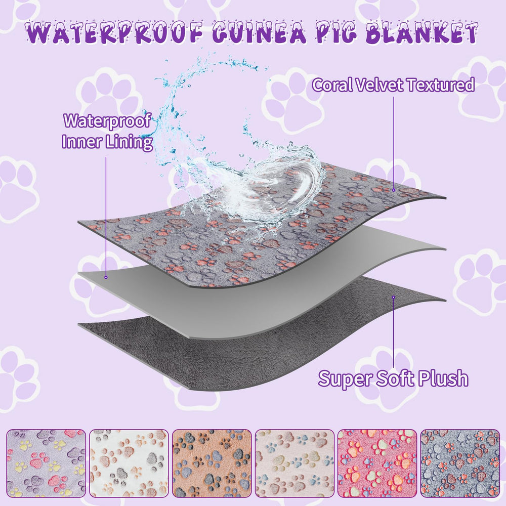 Manta reversible YUEPET con capa de mylar para calor adicional.