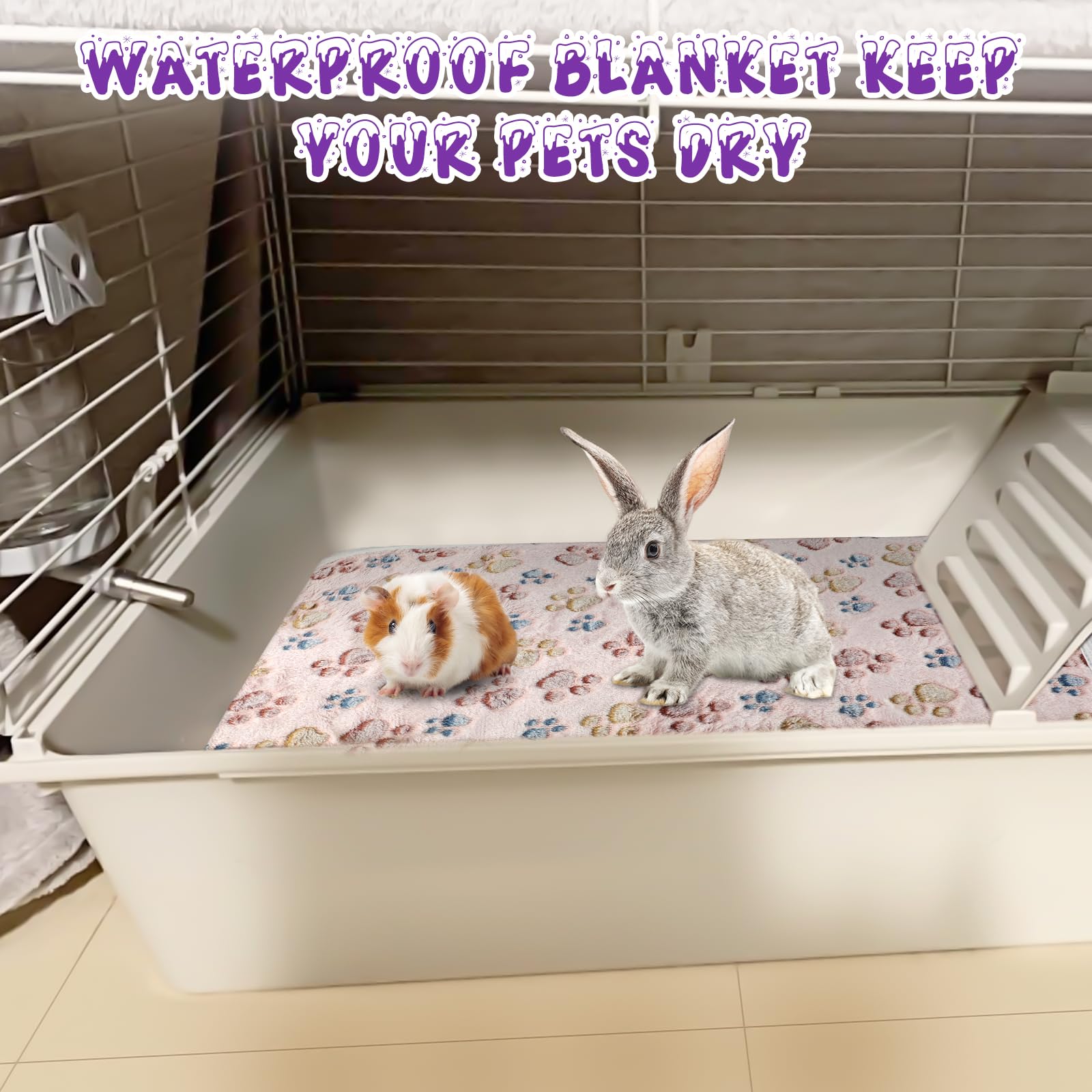 Manta multiusos YUEPET para cama, jaula y viaje de mascotas.