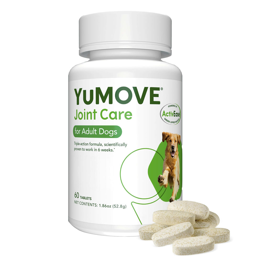 YuMOVE: etiqueta del producto para articulaciones de perro, ideal para movilidad