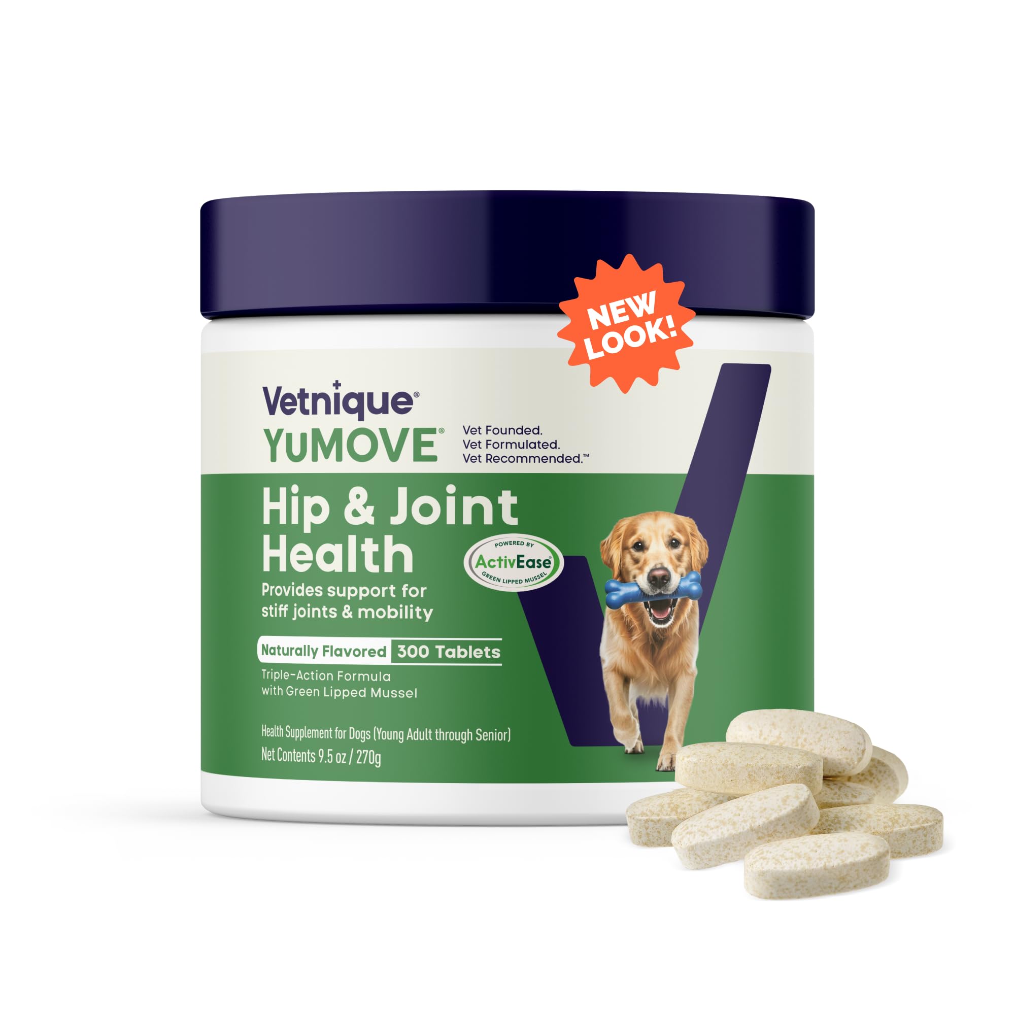 YuMOVE tabletas masticables para articulaciones de perros mejoran la movilidad diaria.