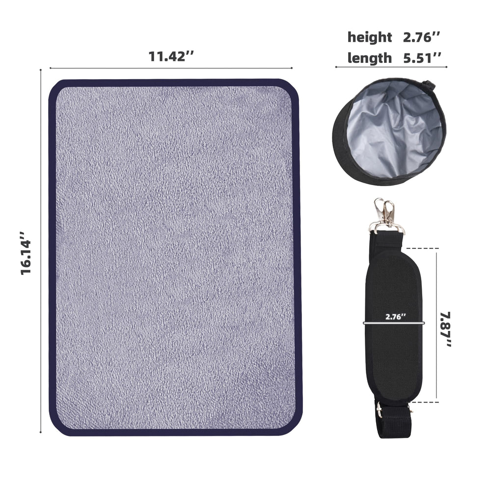 YUNIQUE material impermeable exterior mantiene el interior seco durante paseos bajo lluvia.