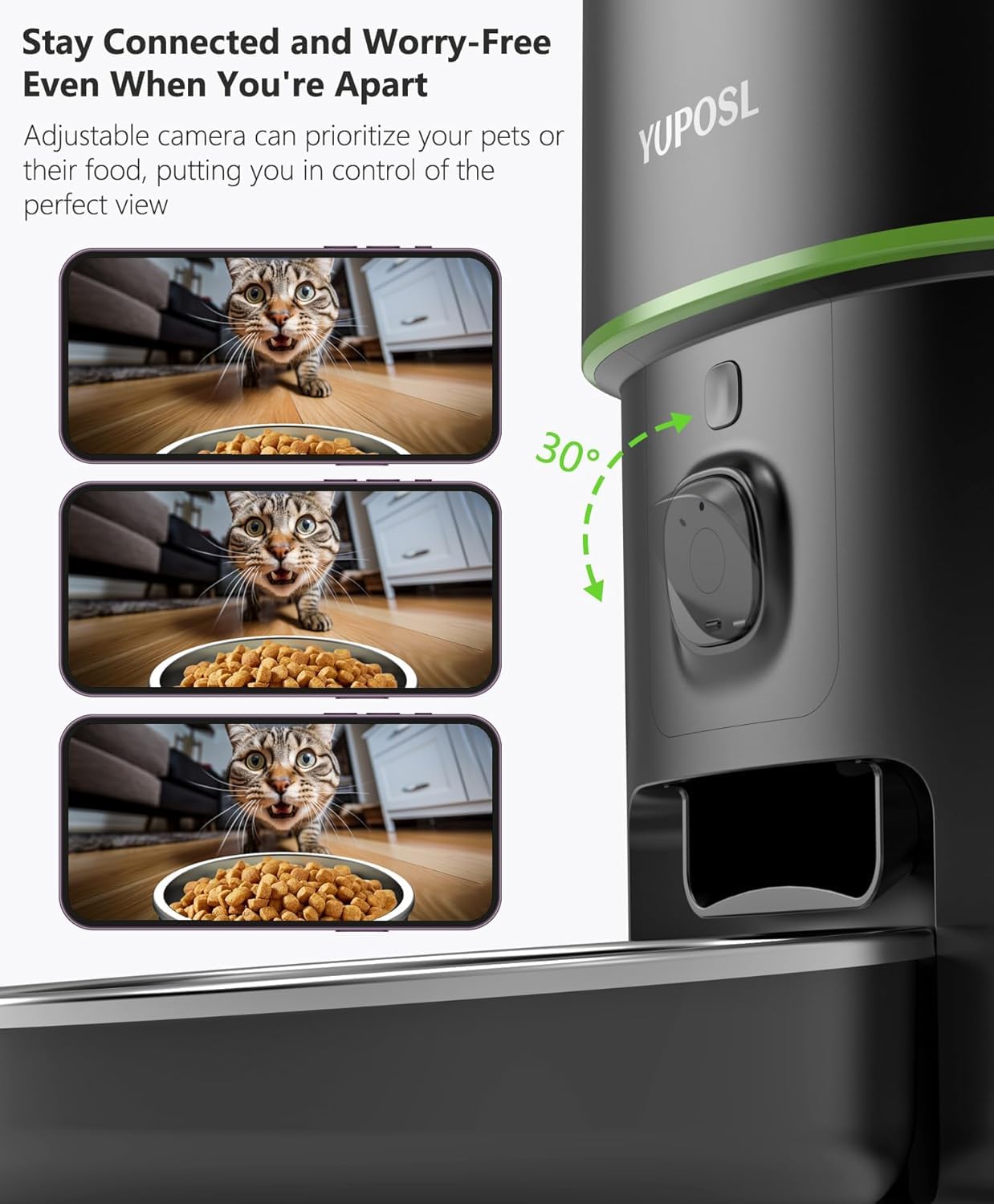 Yuposl vision nocturna infrarroja: imágenes claras de noche para no perder detalle.