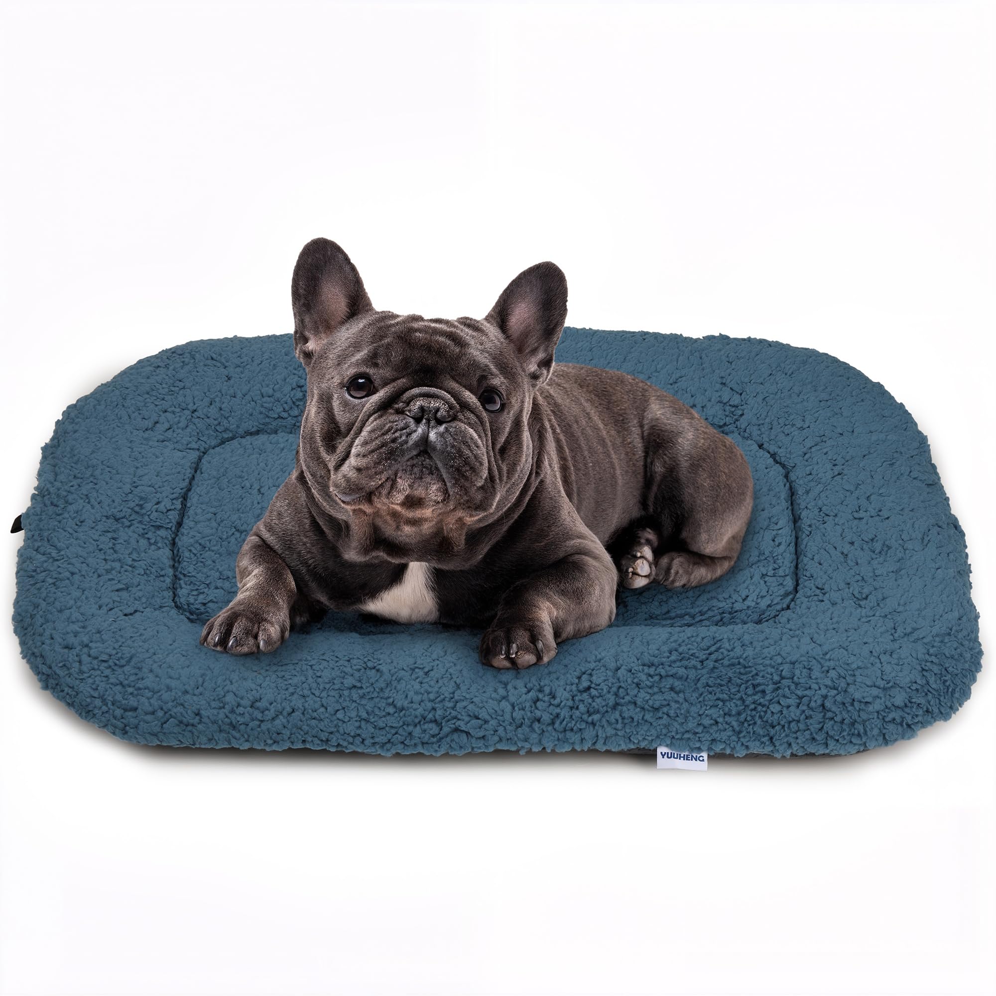 Cama para perro YUUHENG para jaula azul 30x20, descanso cómodo