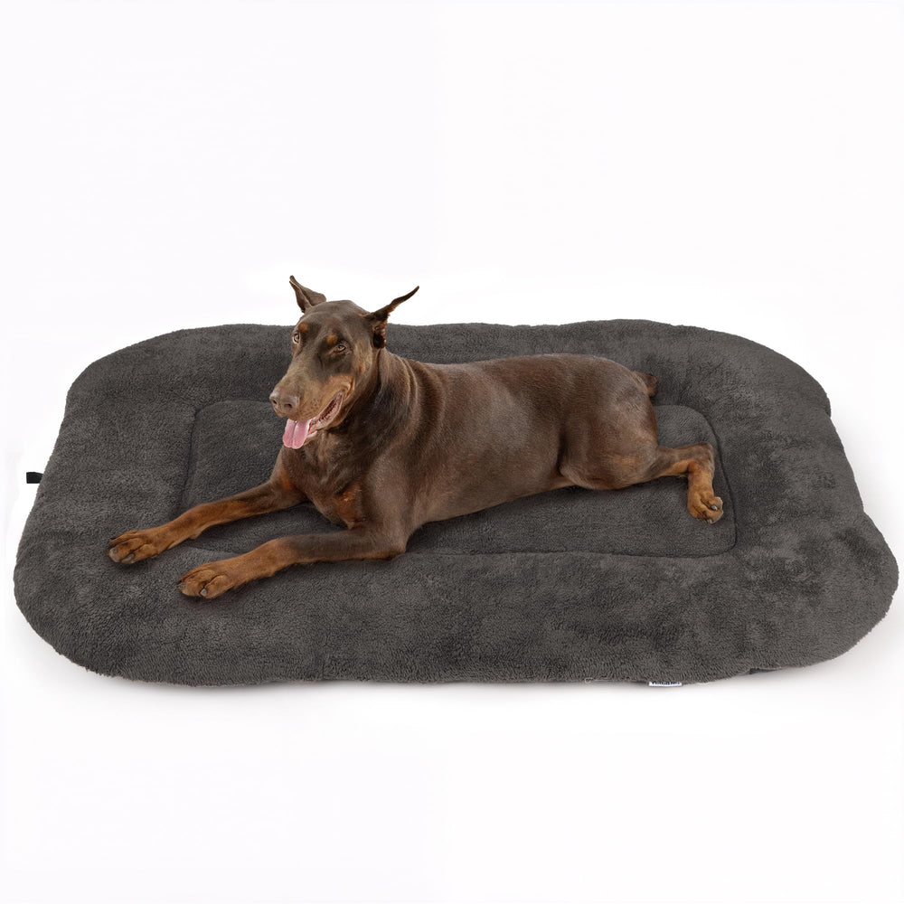 Cama para perro YUUHENG jaula XXL gris, descanso cómodo y cálido.