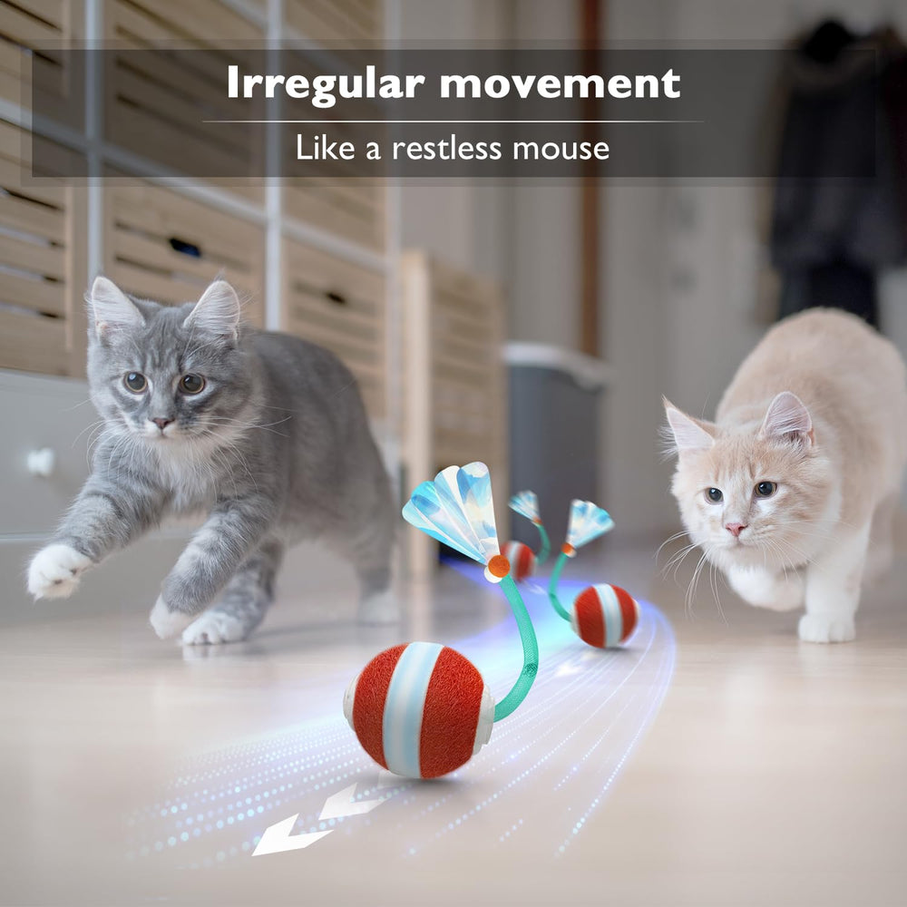 YVE LIFE Cola elástica, repuesto para gatos, anima el juego activo.