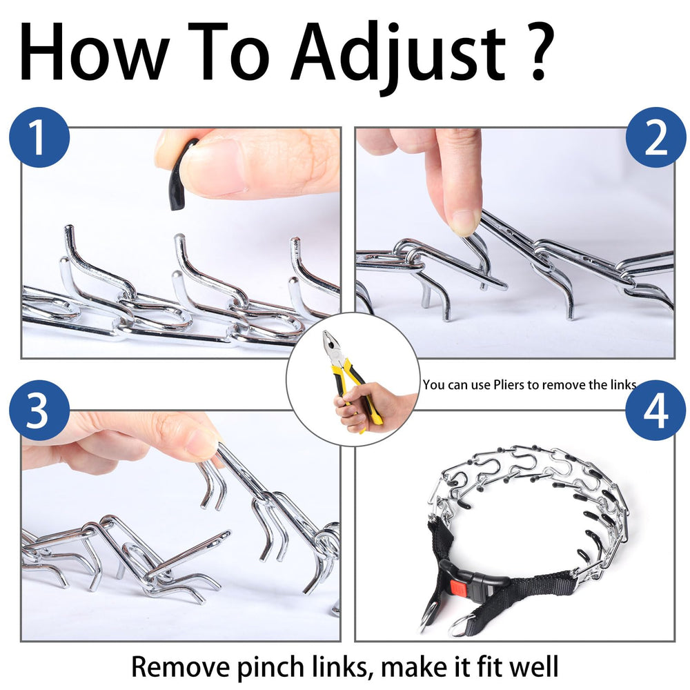 Yvnicll collar de púas para adiestramiento que ayuda a evitar tirones