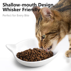 Tazon-ceramico-frente-bajo: tazón de diseño bajo YY-Esahomu que cuida el bigote.