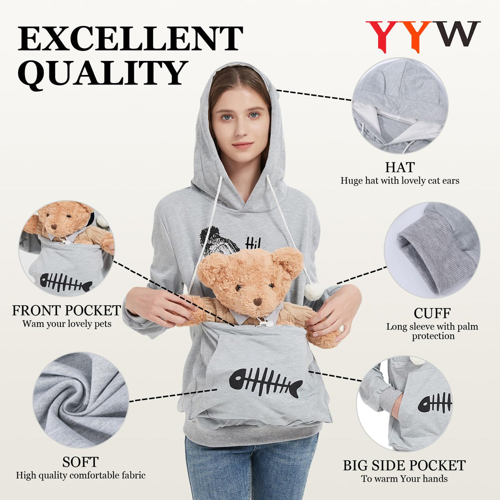 YYW estampado gato para estilo único.