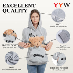 YYW estampado gato para estilo único.