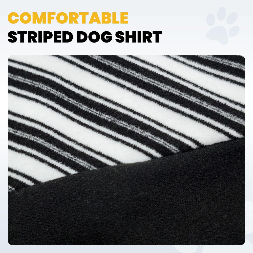 Camiseta YZHZIIR para perro con anilla para correa en la espalda.