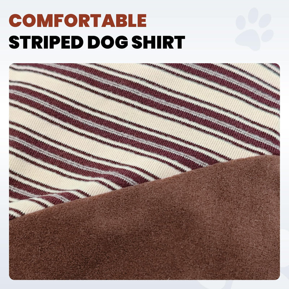 Camiseta para perro YZHZIIR con anillo para correa en la espalda, facilita paseos.