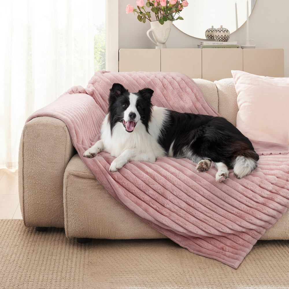 Manta ZAKAPAWS con certificado OEKO TEX en rosa 25x35