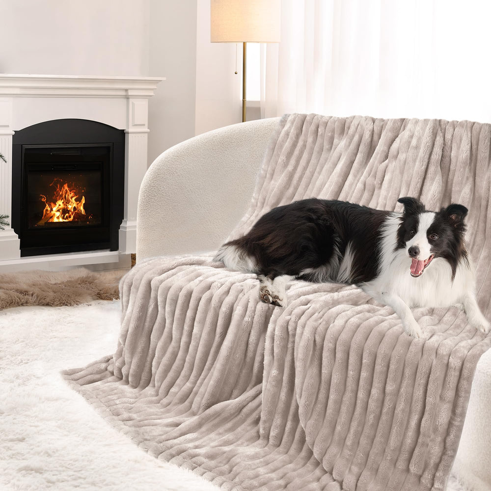 Manta suave ZAKAPAWS, ideal para viaje, fácil de lavar.