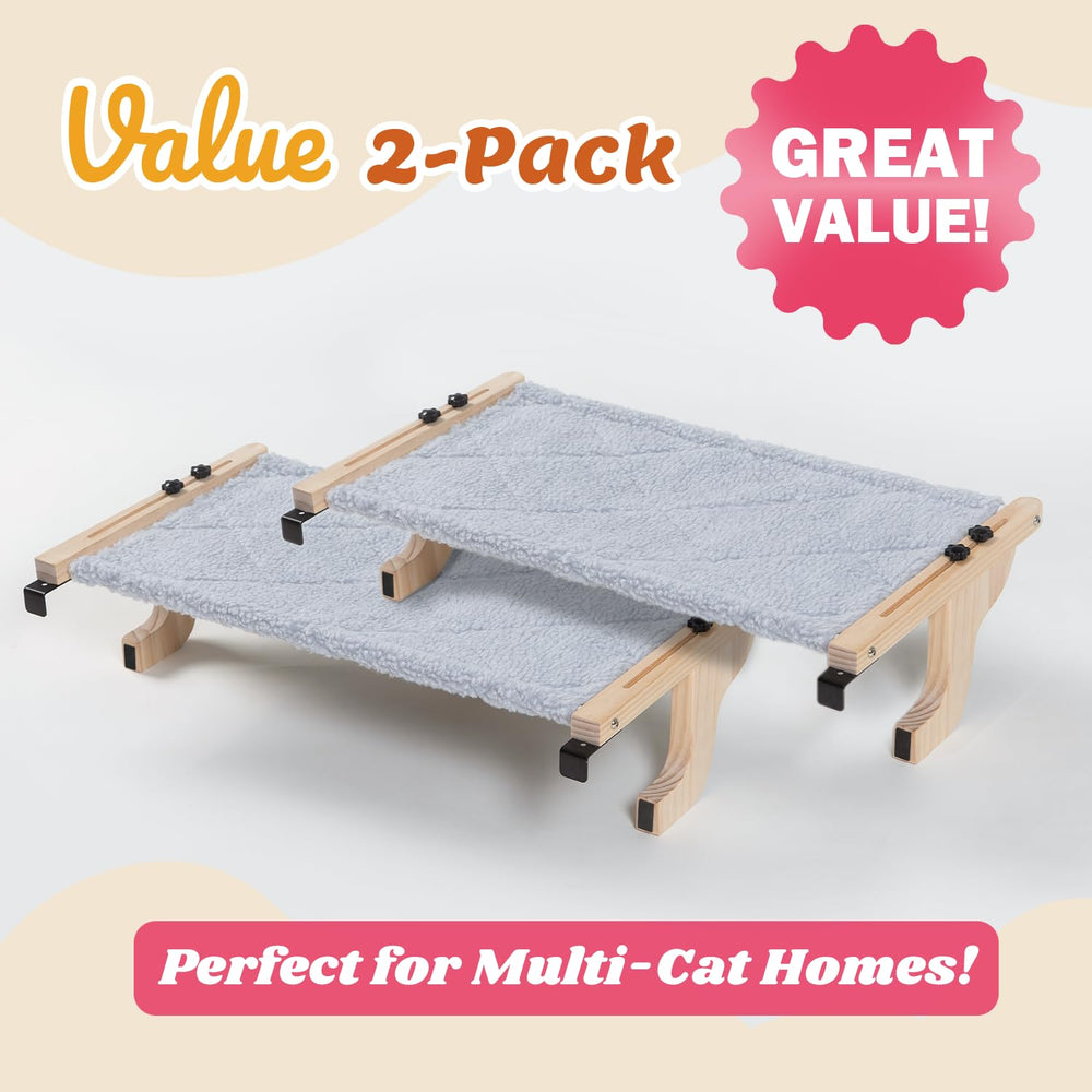 Perch de marco de metal resistente de Zakkart para gatos grandes.