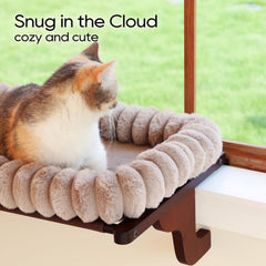 Zakkart SnugCloud: marco ajustable que se adapta a ventanas profundas sin herramientas.